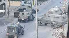 إصابة طالبات بالاختناق بعد اقتحام الاحتلال قرية خربثا بني حارث