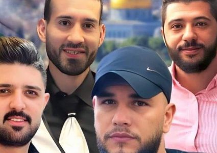 نابلس تشيع أقمارها الخمسة