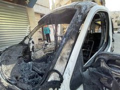 مشاهد الدمار الذي خلفه عدوان الاحتلال على مدينة نابلس، واستشهد خلالها خمسة شبان