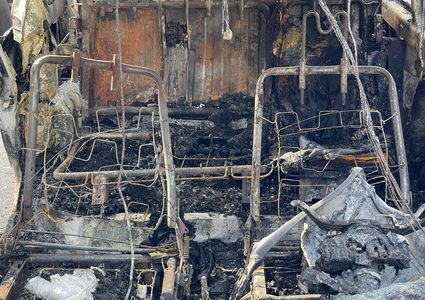 مشاهد الدمار الذي خلفه عدوان الاحتلال على مدينة نابلس