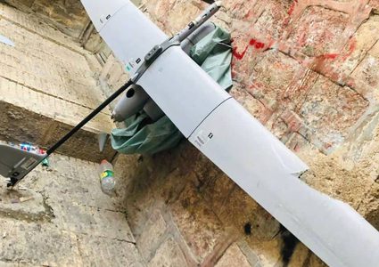 سقوط طائرة استطلاع إسرائيلية في نابلس