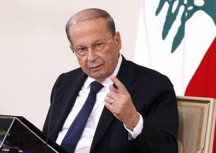 الرئيس اللبناني يوقع رسالة موافقة لبنان على ترسيم الحدود البحرية الجنوبية