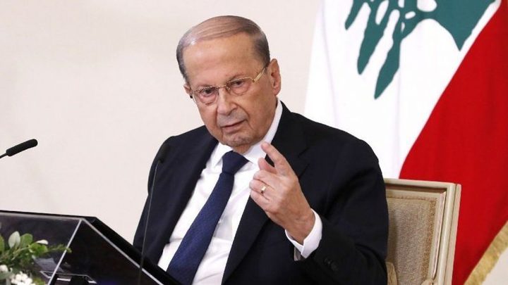 الرئيس اللبناني يوقع رسالة موافقة لبنان على ترسيم الحدود البحرية الجنوبية