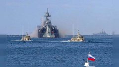 الدفاع الروسية تعلن عن هجوم أوكراني إرهابي على سفن البحر الأسود