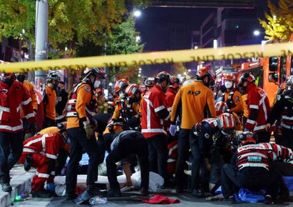 مصرع 59 شخصا وإصابة 150 بتدافع خلال احتفال في سيول