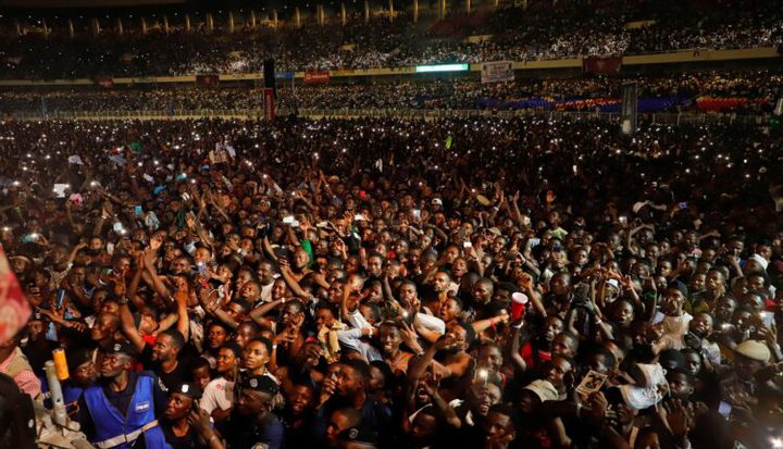 مصرع 11 شخصا بتدافع بحفل موسيقي في الكونغو الديموقراطية