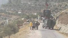 الاحتلال يستولي على شاحنة بالأغوار الشمالية