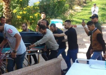 وصول جثماني خالد شراب ومصطفى السماري من اليونان إلى غزة