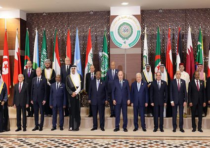 إعلان الجزائر يؤكد مركزية القضية الفلسطينية والدعم المطلق لحقوق الشعب الفلسطيني