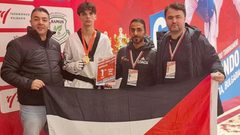 عمر حنتولي يتوج بذهبية بطولة آسيا للأندية بمنافسات التايكواندو