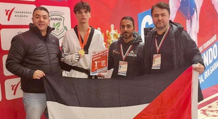 عمر حنتولي يتوج بذهبية بطولة آسيا للأندية بمنافسات التايكواندو