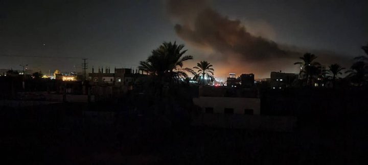 الاحتلال يقصف موقعا للقسام في قطاع غزة