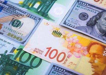 أسعار صرف العملات مقابل الشيقل