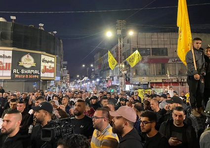 "فتح" في جنين تحيي ذكرى استشهاد القائد ياسر عرفات