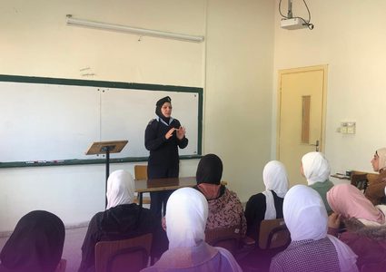 تنظيم محاضرة توعوية عن دور الشرطة في رعاية ذوي الاحتياجات الخاصة