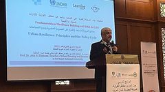 جامعة النجاح تشارك في ورشة عمل للحد من مخاطر الكوارث والمنعة الحضرية بالإمارات