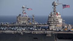 البحرية الأمريكية تعترض شحنة “ضخمة” من المواد المتفجرة في خليج عُمان