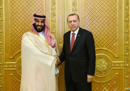 أردوغان يلتقي ولي العهد السعودي على هامش قمة العشرين