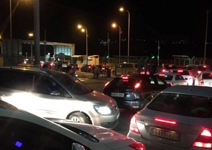 قوات الاحتلال تغلق حاجز الكونتينر شمال شرق بيت لحم