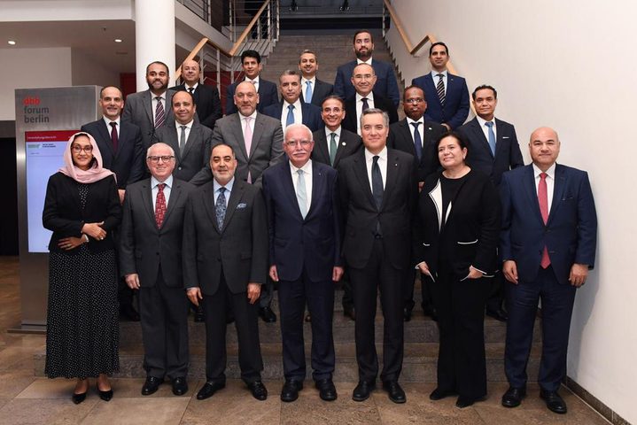 ‎المالكي يطلع السفراء العرب لدى ألمانيا على الأوضاع في فلسطين