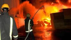 مستشفى النجاح الوطني الجامعي تنعى ضحايا حريق مخيم جباليا