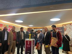 حفل افتتاح فعاليات كأس العالم، في جامعة النجاح الوطنية وبالتعاون مع مركز بلدية نابلس الثقافي "حمدي منكو"، ويتخللها استوديو تحليلي خاص بين الشوطين.