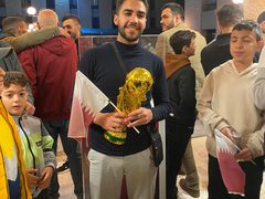 حفل افتتاح فعاليات كأس العالم، في جامعة النجاح الوطنية وبالتعاون مع مركز بلدية نابلس الثقافي "حمدي منكو"، ويتخللها استوديو تحليلي خاص بين الشوطين.