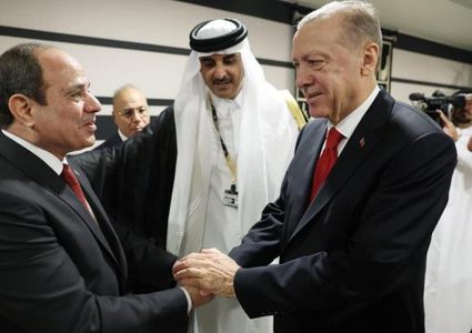 قمة مصرية تركية على هامش افتتاح كأس العالم 2022 في قطر