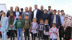 "التربية" تنظم زيارة دعم وإسناد لمدرسة إصفي في يطا التي يهددها الاحتلال بالهدم