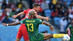 سويسرا تتغلب على الكاميرون بهدف دون مقابل