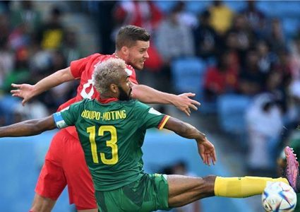 سويسرا تتغلب على الكاميرون بهدف دون مقابل