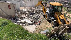 الاحتلال يهدم 3 غرف زراعية في سلفيت