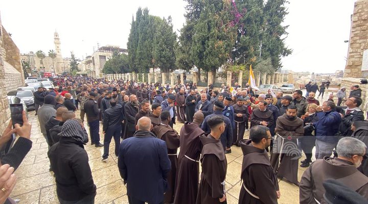 وصول حارس الأراضي المقدسة إلى بيت لحم