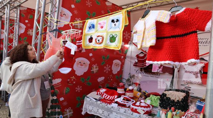 افتتاح سوق الميلاد الثاني والعشرين في بيت لحم