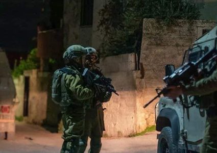 اعتقال شاب من بلاطة و مواجهات مع قوات الاحتلال