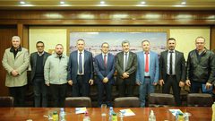 وفد من وزارة الداخلية يزور جامعة النجاح في إطار فتح تعاون مشترك بين الطرفين