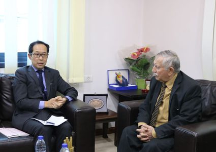 التميمي يبحث مع السفير الياباني واقع حقوق الإنسان في فلسطين