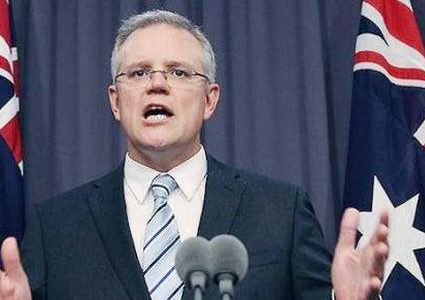 موريسون يصبح أول رئيس وزراء استرالي يتعرض للوم من جانب البرلمان