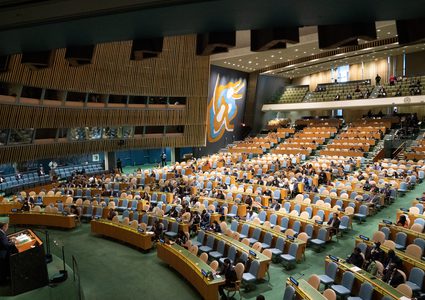 الجمعية العامة للأمم المتحدة تعقد جلسة حول القضية الفلسطينية