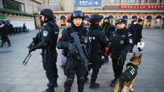 الشرطة الصينية تستخدم التكنولوجيا لتعقب المحتجين