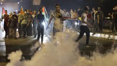 إصابات خلال مواجهات مع الاحتلال في حوارة جنوب نابلس