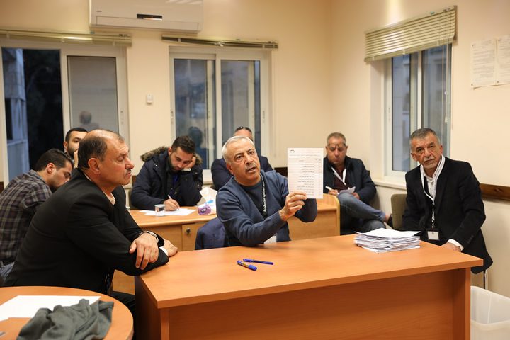 إعلان نتائج انتخابات غرف تجارة وصناعة محافظة بيت لحم
