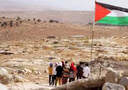 فعالية جماهيرية في مسافر يطا اسنادا لصمود الأهالي