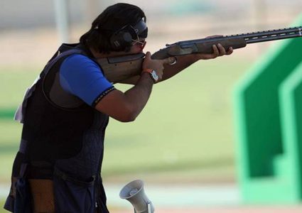 الفلسطيني سعيد قزق يتوج ببطولة إسبانيا للرماية