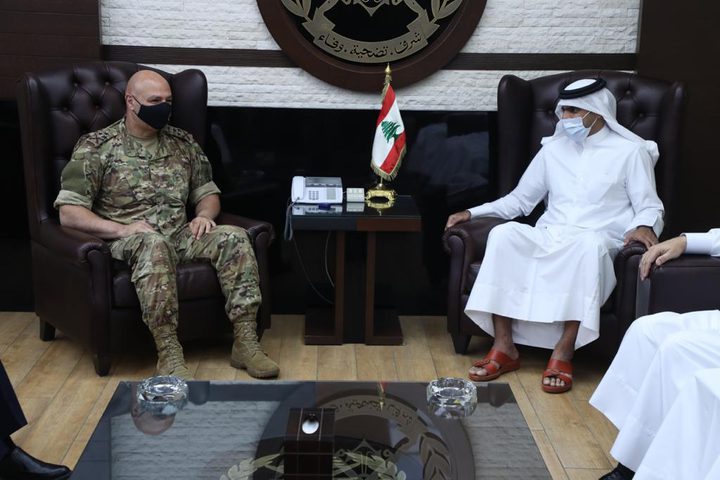 زيارة لقائد الجيش اللبناني إلى قطر بعد التداول باسمه رئيساً توافقياً