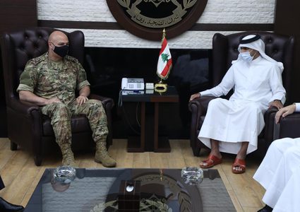 زيارة لقائد الجيش اللبناني إلى قطر بعد التداول باسمه رئيساً توافقياً