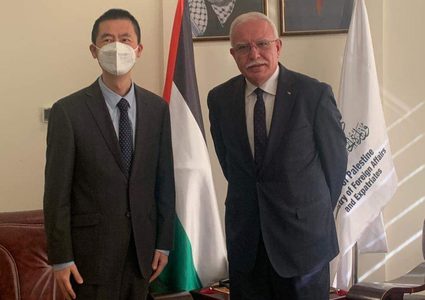 المالكي : نأمل بتعزيز الجهود لإيجاد حل عادل للقضية الفلسطينية