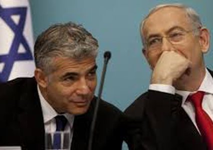 نتنياهو يشن هجومًا على لبيد بسبب التمرد