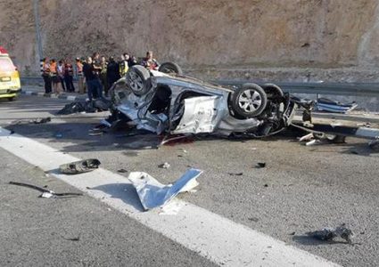 الشرطة:مصرع مواطنة في حادث سير ذاتي جنوب الخليل