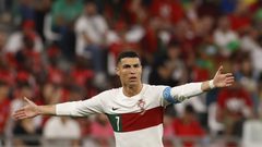 رونالدو يتدرب في ريال مدريد